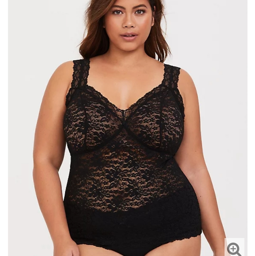 Torrid Lace Lingerie Top 3X